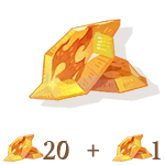 Top up AFK Journey 21 (20+1) Dragon Crystals